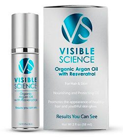 Visible Science Organic Argan Oil with Resveratrol